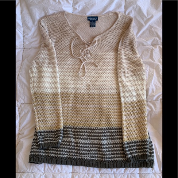 Caribbean Joe Sweaters - Carribean Joe Loose Knit Sweater